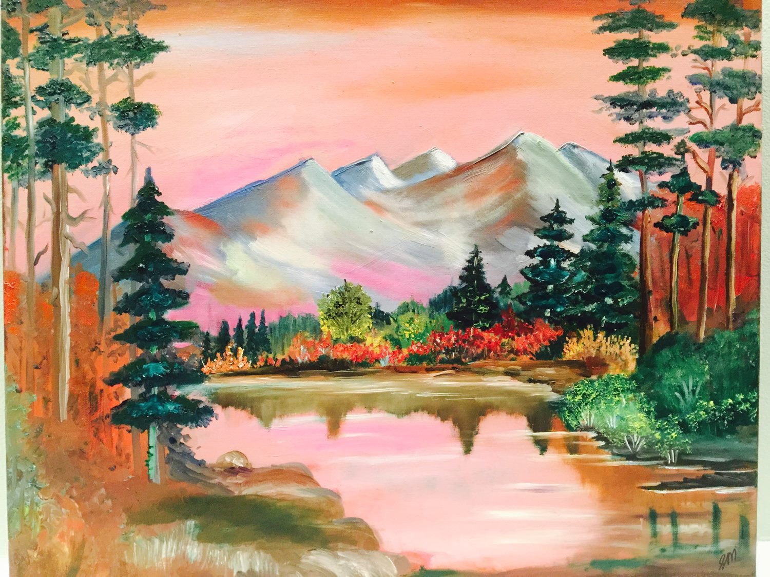 Scenery painting